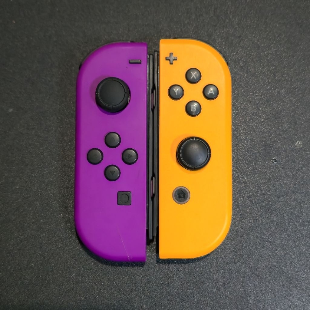 Joycon Nintendo Switch Original Purple/Orange second