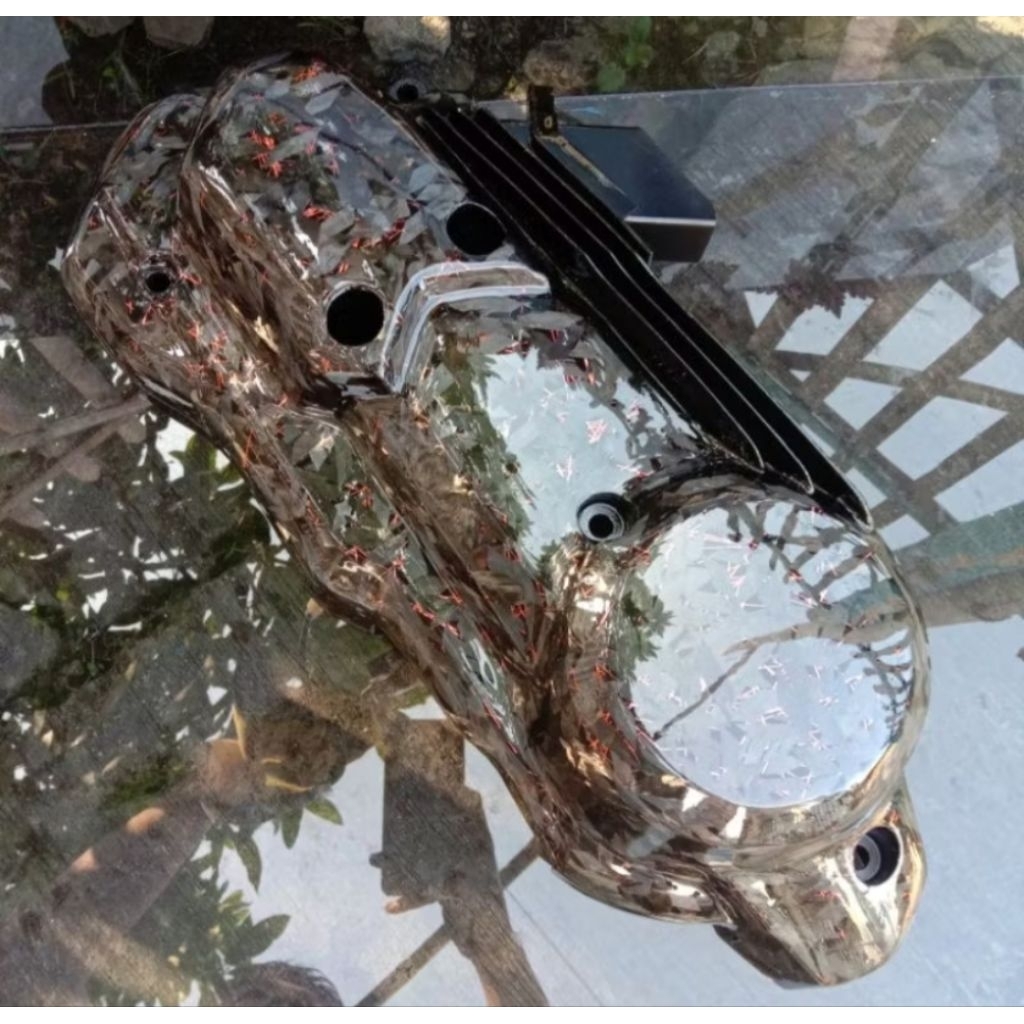 Cover cvt nmax new/aerox new/nmax/aerox original carbon kevlar asli