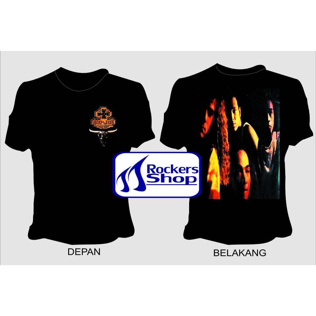 KAOS MO JOE BAND ALBUM ULUWATU 2 BAND ROCK METAL LAWAS LEGENDA