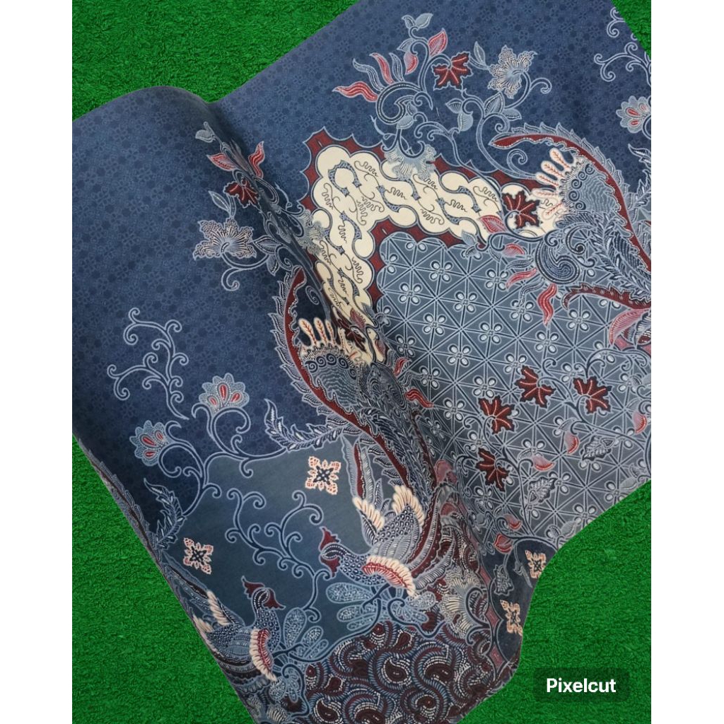 BAHAN BATIK KATUN SERAGAM KANTOR BATIK METERAN BATIK KATUN 40S