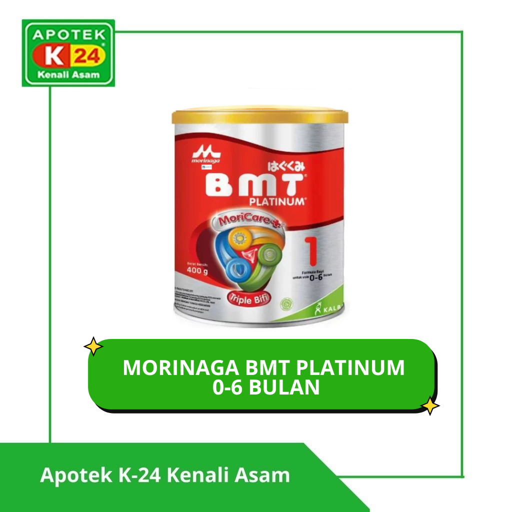 MORINAGA BMT PLATINUM 1 0-6 BULAN 400GR