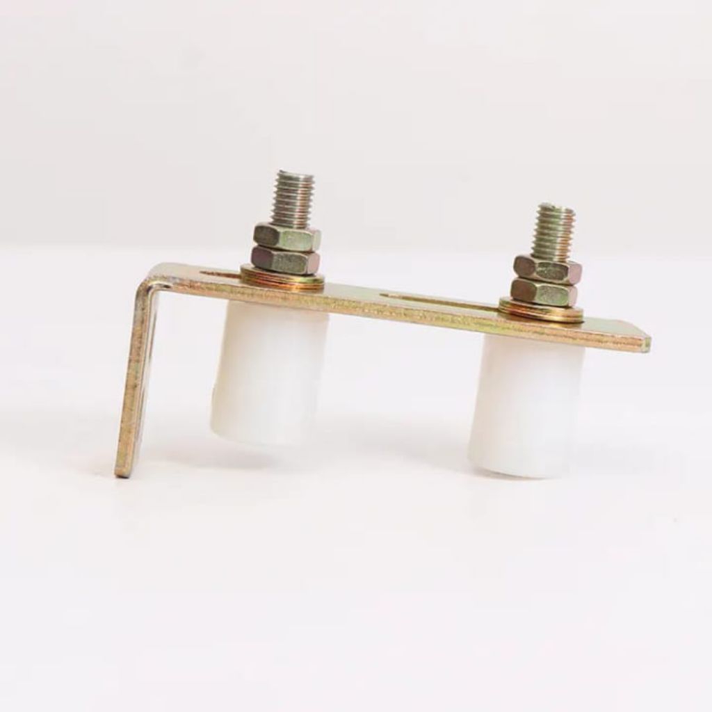 Minimalis Bracket Roller Nilon Rumah Roda Atas Penuntun Pintu Pagar Dorong Untuk Besi Stainless Kayu