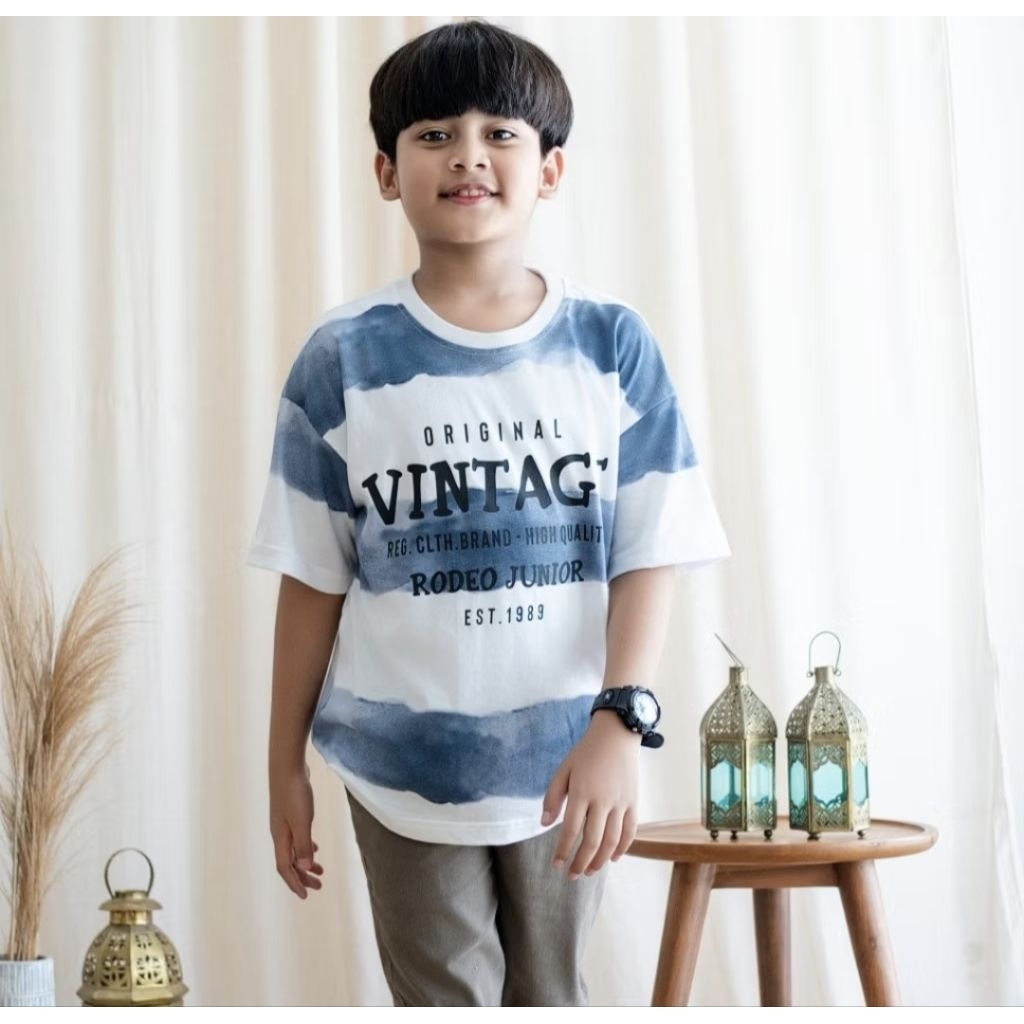 Baju Muslim Rodeo junior atasan size 12-13 tahun