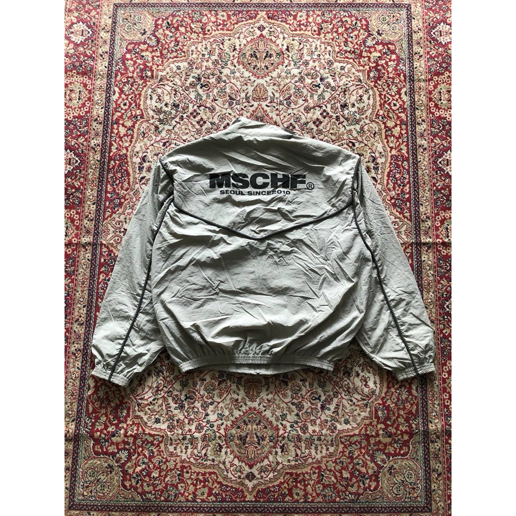 MSCHF zipper up nylon jacket H442
