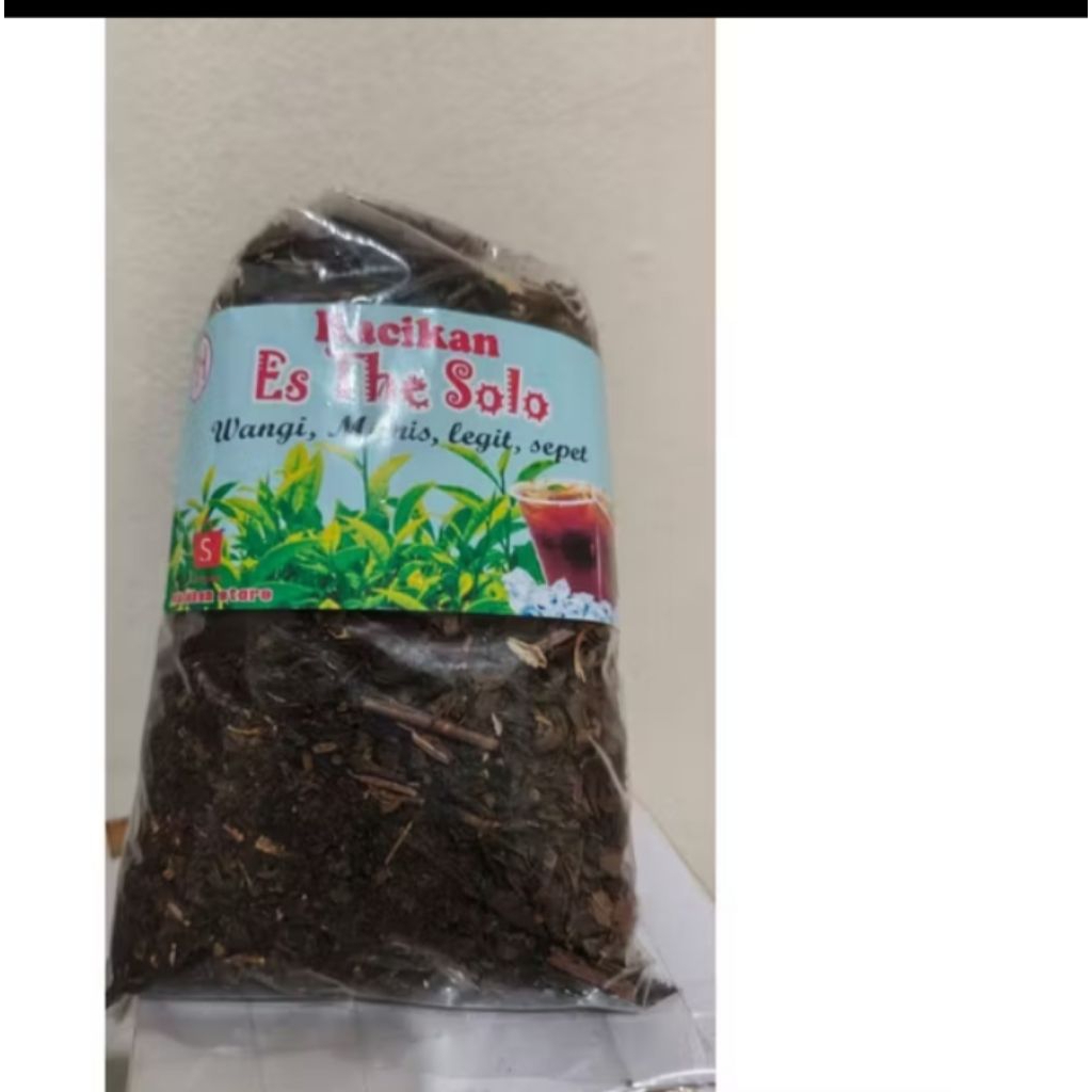 teh solo racikan 5 liter berat bersih 85 gram lengkap dengan resep penyajian