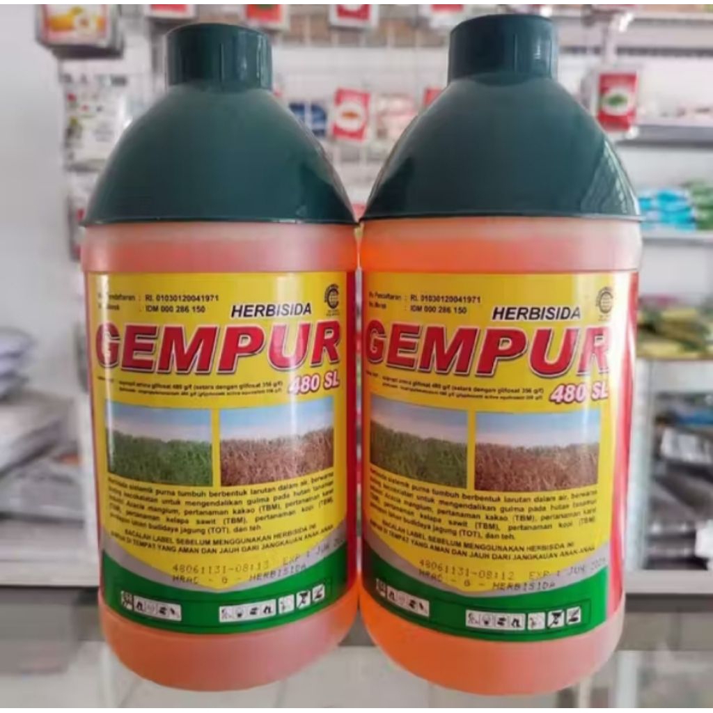 GEMPUR 480SL 1 LITER / GEMPUR 1 LITER / GEMPUR HERBISIDA 1 LITER / GEMPUR 480SL / HERBISIDA GEMPUR /