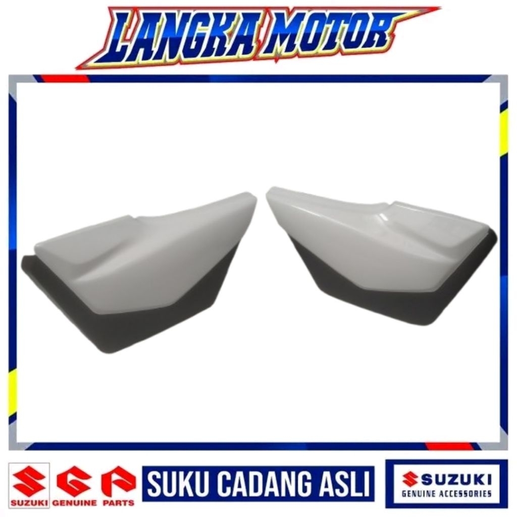 Thunder ORI SGP Cover Kap Tutup bodi aki Suzuki THUNDER 125 putih