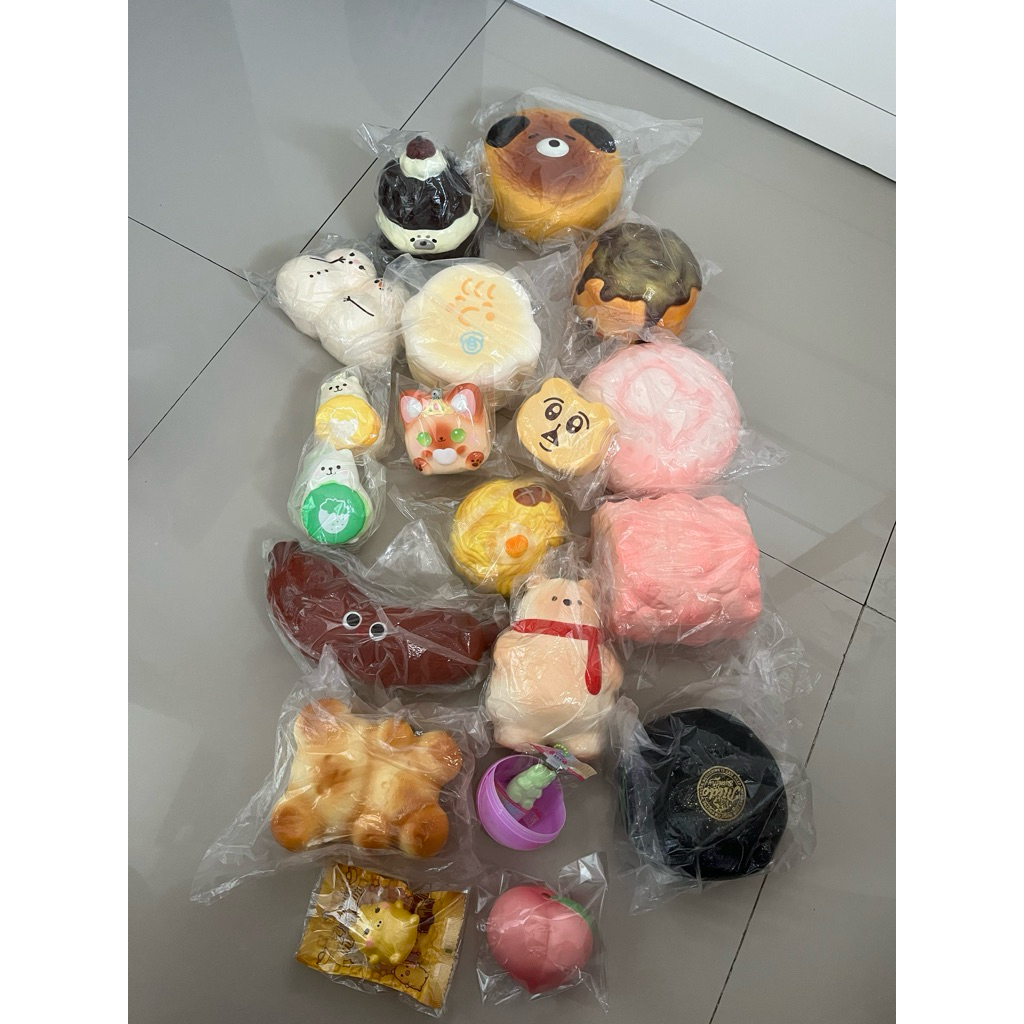 jual preloved squishy murah flash sale ibloom mido marmo melt devil cat marmo strawberry mido gummyb