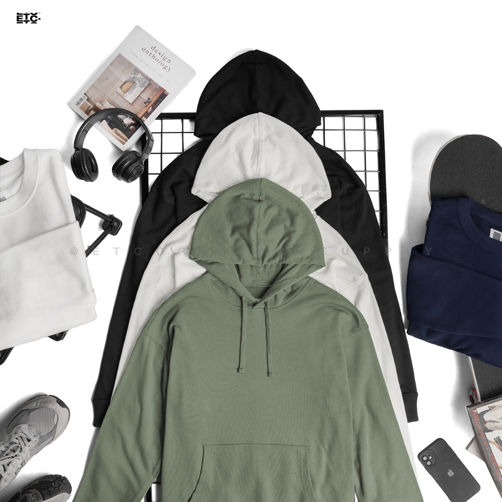 ETC Original -  Size XS-2XL Jaket G01 | Jaket Hoodie Pria, Jaket Polos Lembut , Jaket Kasual