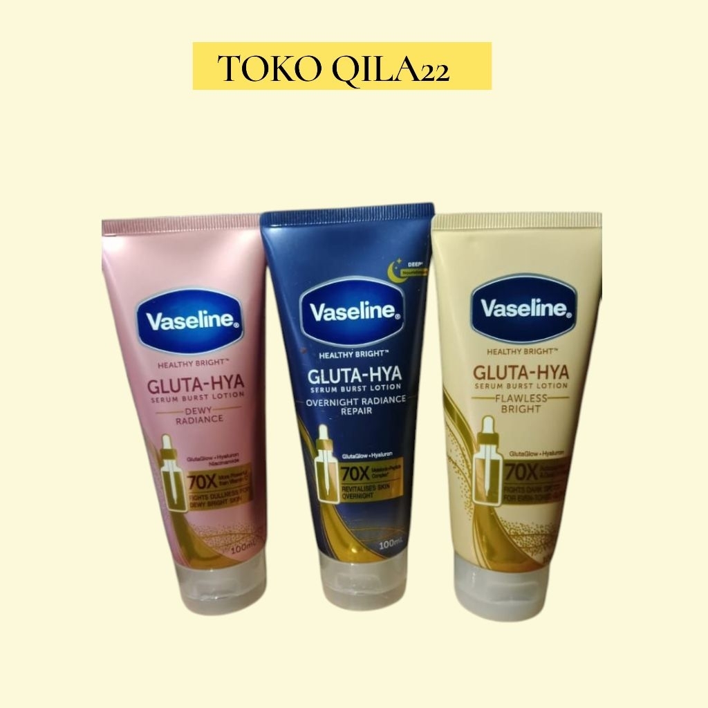 Vaseline gluta-hya 100ml/vaseline hand body