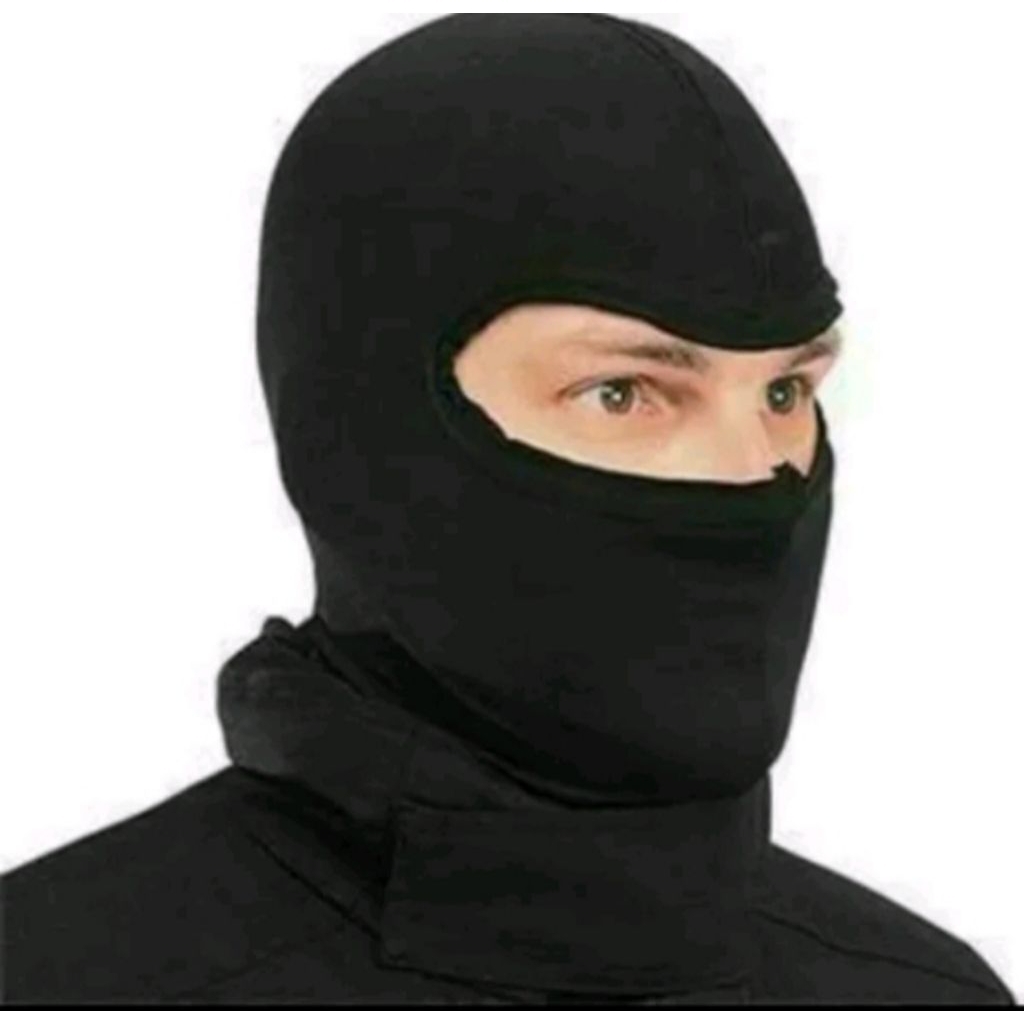 Sarung Kepala Helm Mask Masker Motor Topeng Ninja Cover Penutup Kepala