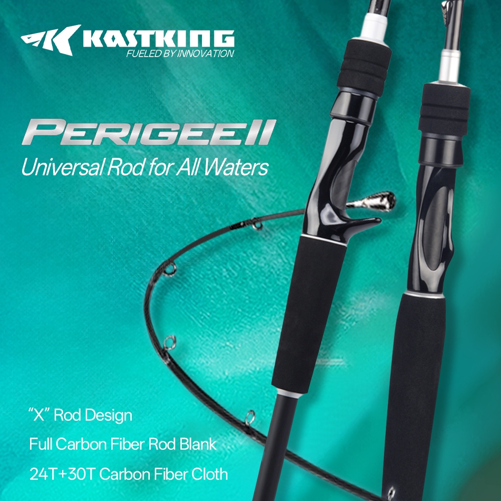 [OFFICIAL] KastKing Perigee II Joran Pancing Rod Carbon Fiber 2 Section Spinning Casting Rod Ringan 