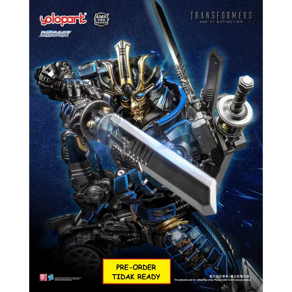 Yolopark AMK PRO "Transformers: Age of Extinction" DRIFT Japanese Samurai Transformers (Metallic Pai