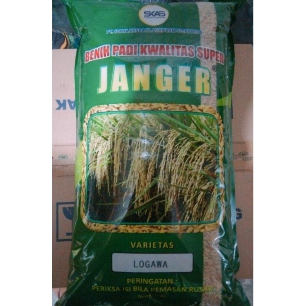 benih padi logawa janger