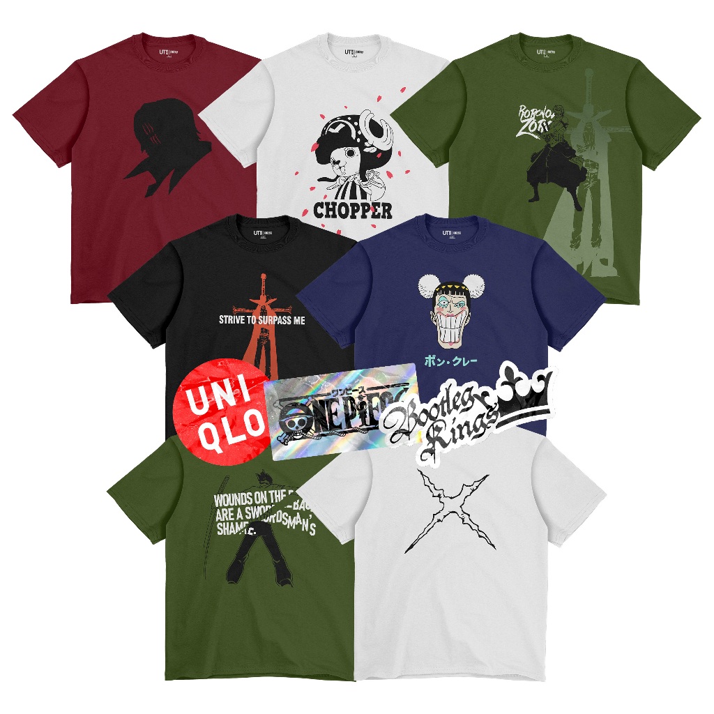 [HOT] UNIQLO X ONE PIECE 20 TH ANNIVERSARY GRAPHIC T-SHIRT | MATERIAL 24s COTTON COMBED ASLI | SABLO