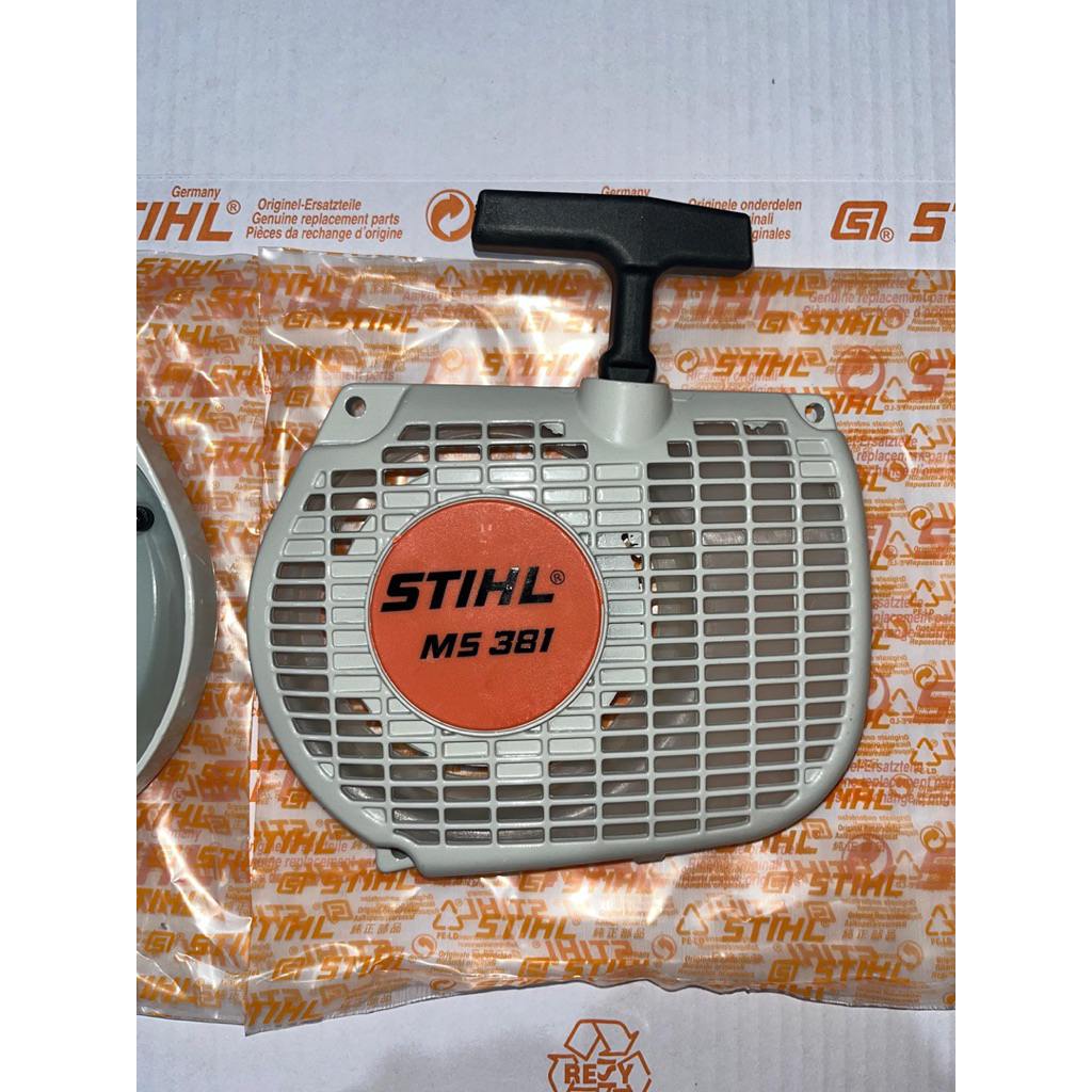 Recoil Stater Assy Chainsaw STIHL MS 381.Recoil Stater Senso MS381 Komplit Tinggal Pasang