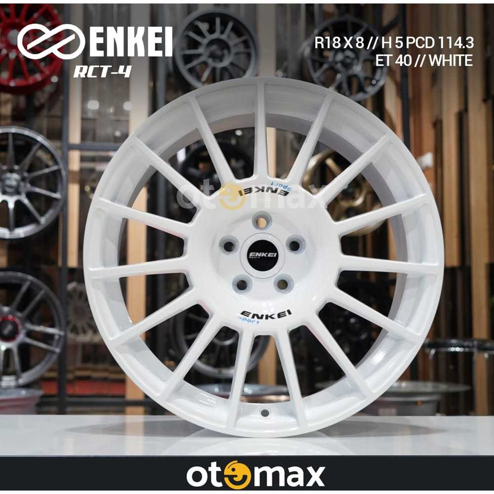 Velg Mobil Enkei RCT-4 Ring 18 PCD 114.3 White