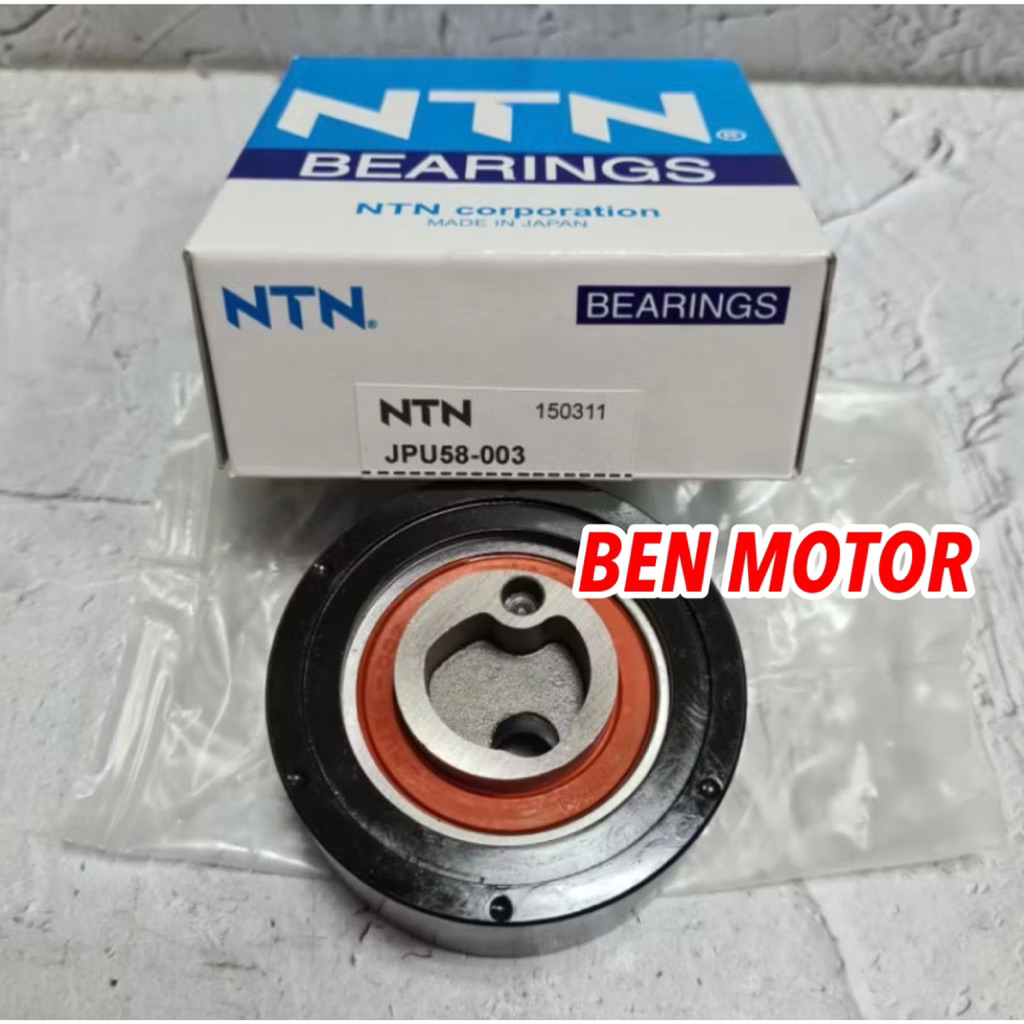 Bearing Lahar Tensioner Pulley Timing Belt FUTURA CARBU VITARA ESCUDO JPU58-003 NTN ASLI - BEN MOTOR