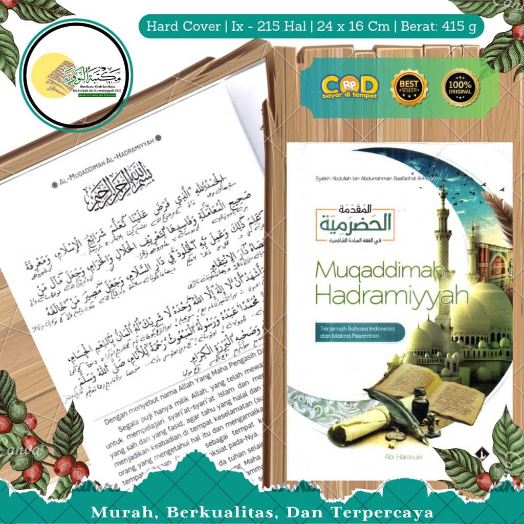 TERJEMAH MUQODDIMAH HADROMIYAH DILENGKAPI MAKNA PESANTREN