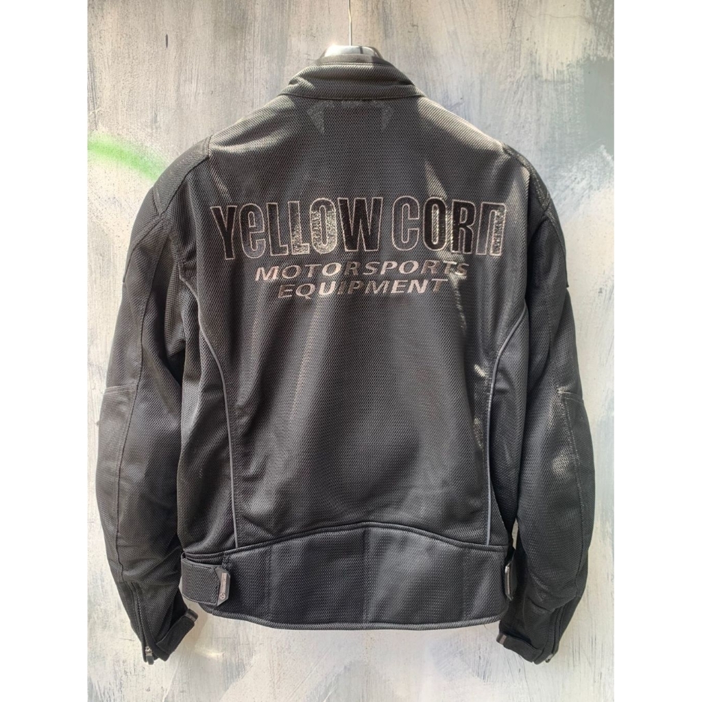 JAKET YELLOWCORN YB2102 YB 2102 BLACK GUN METAL LL (XL)