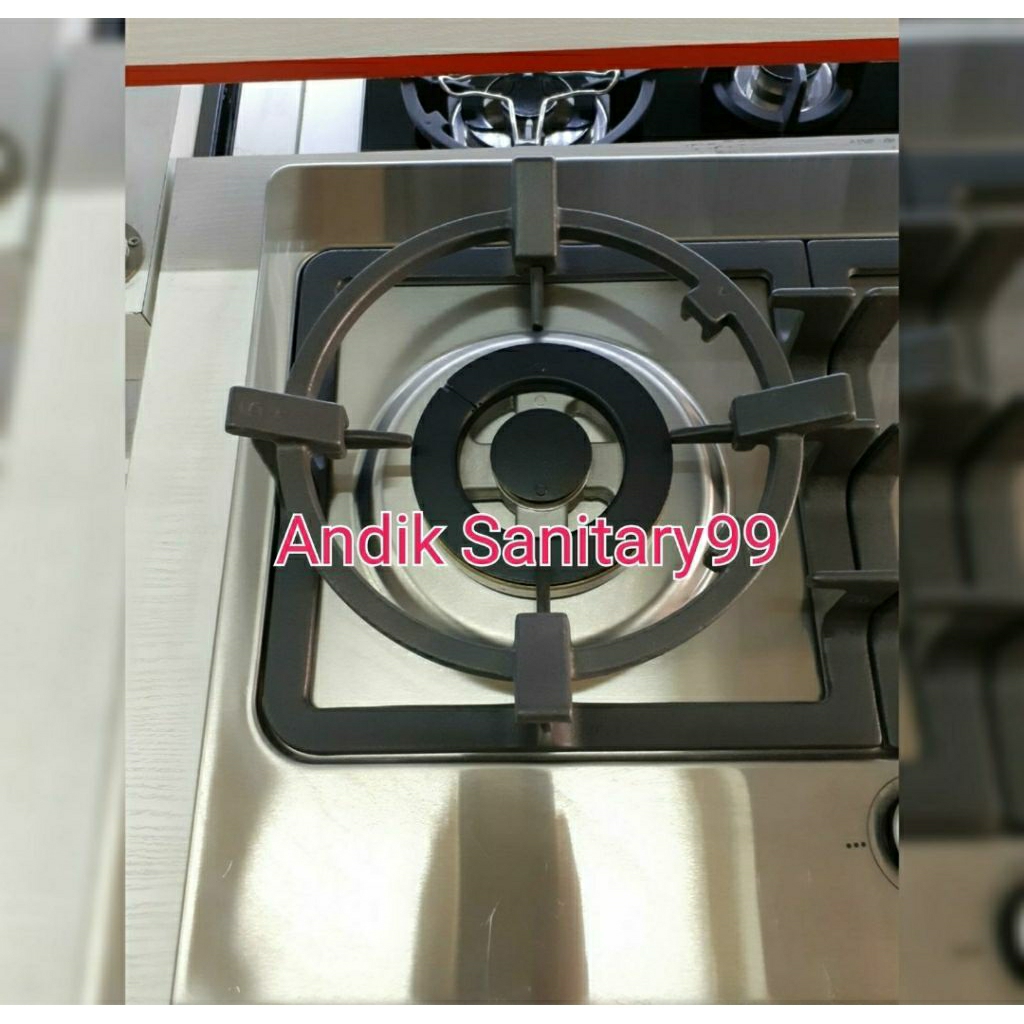 TUNGKU TAMBAHAN KOMPOR RINNAI BAJA 4 KAKI/5KAKI-WOK ADAPTOR KOMPOR TANAM RINNAI