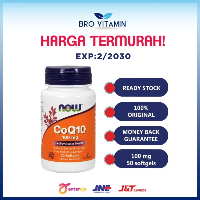 NOW FOODS CoQ10 1000 MG 50 SGELS - 10000mg 50 Softgels