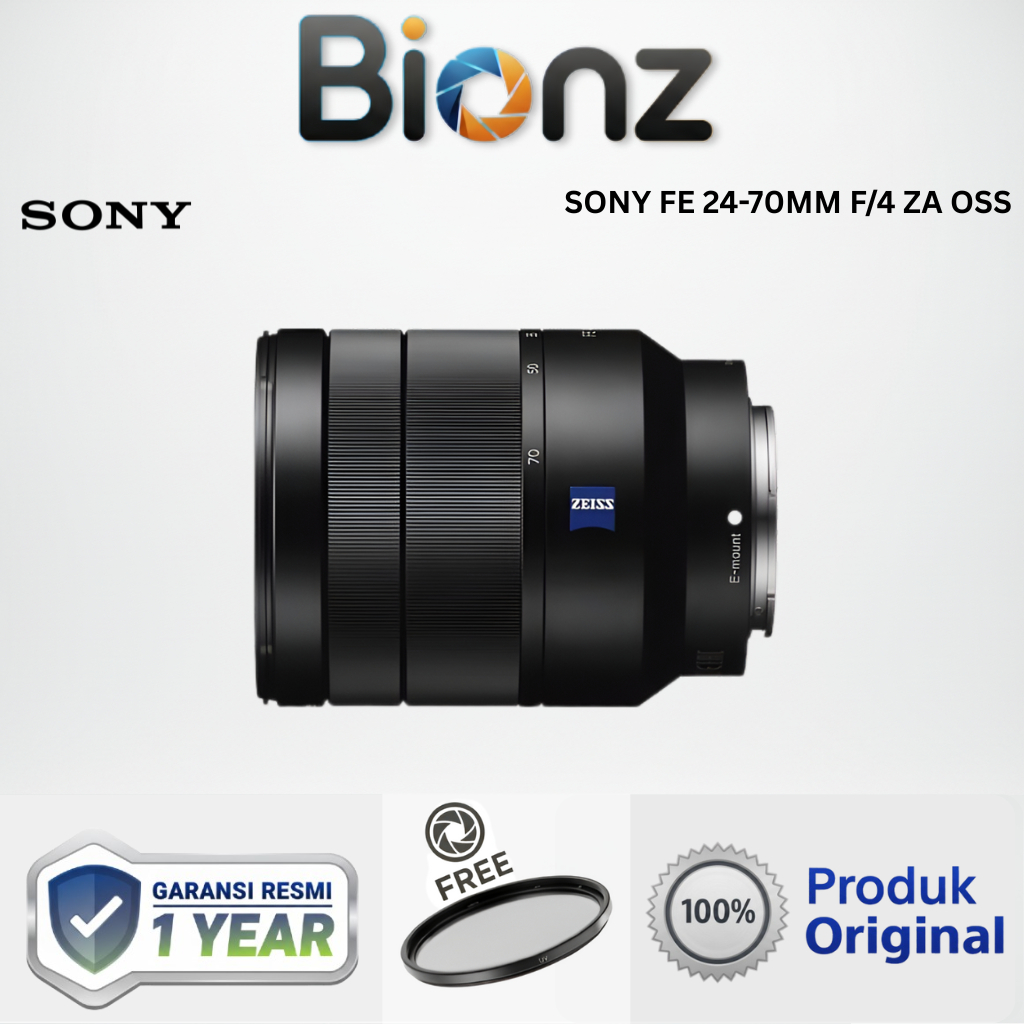 LENSA SONY FE 24-70MM F/4 ZA OSS / SONY FE 24-70MM F/4 ZA OSS