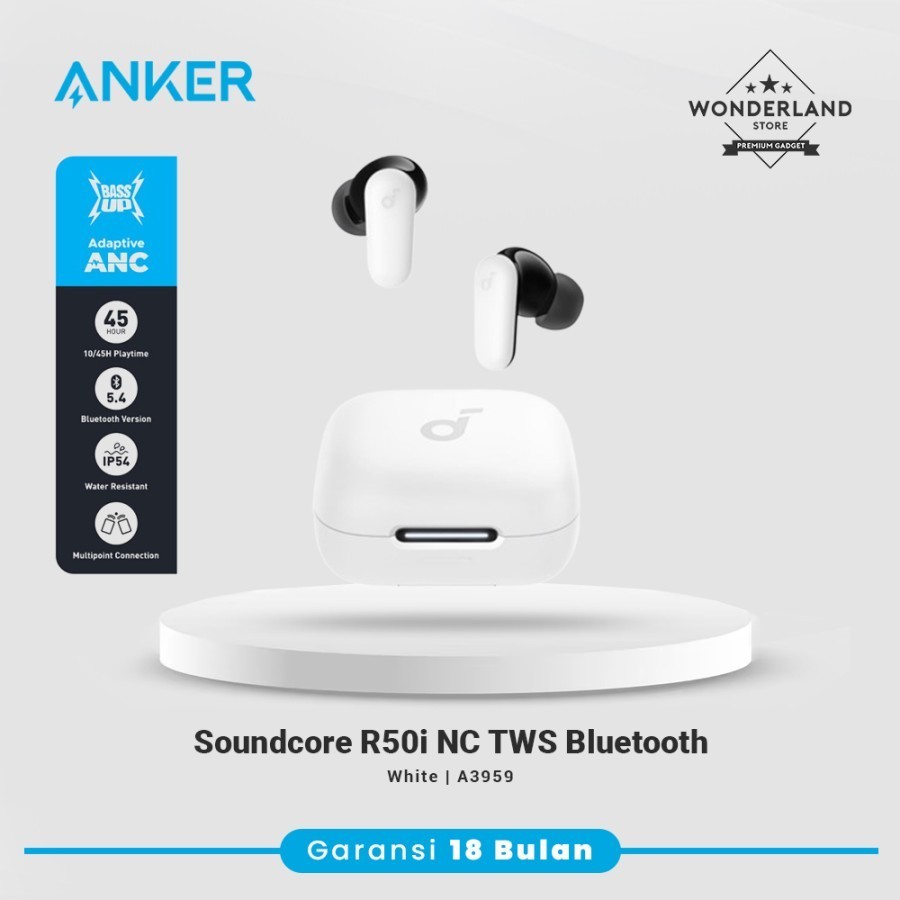 (NEW LAUNCH) Soundcore by Anker R50i NC Earbuds Adaptive Noise Canceling Headset Wireless Earphone B