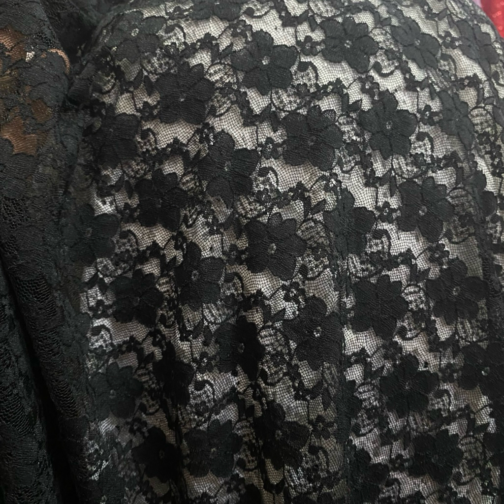 [COD] brokat bahan kebaya kain brokat street lembut brokat premium