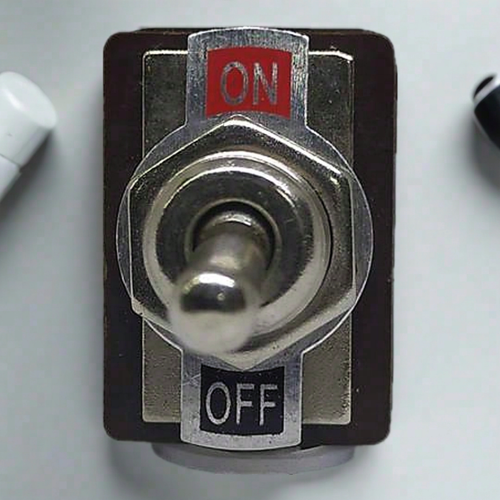 Saklar Toggle Switch 6 Pin On Off Hitam / Toggle Switch On Off 6 Kaki