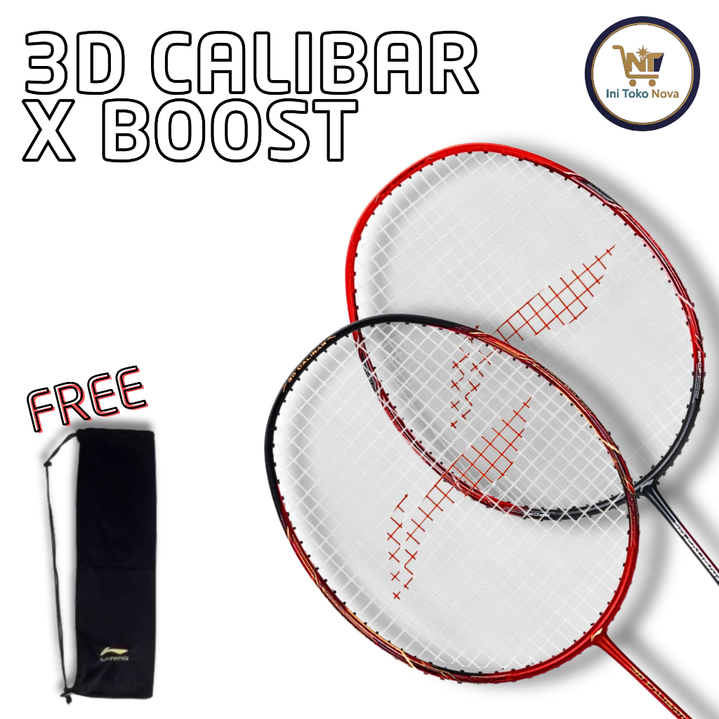 Raket Badminton Lining 3D Calibar X Boost