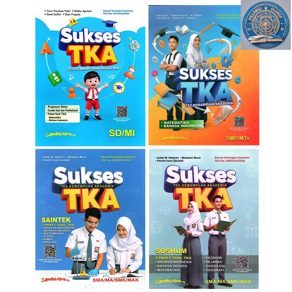 YUDHISTIRA SUKSES TKA (Tes Kemampuan Akademik) SD/MI SMP/MTs SMA/MA SMK/MAK 2025-2026