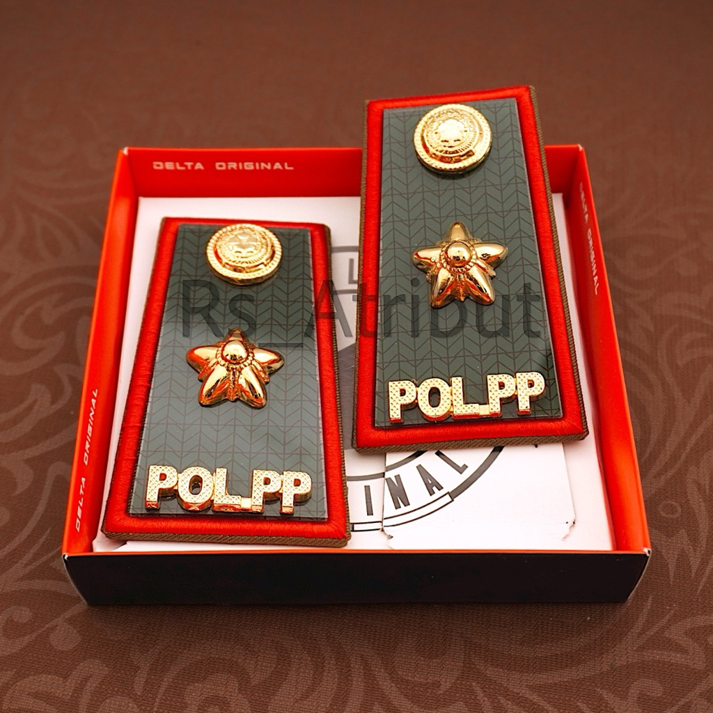 Pangkat Pol Pp 3D / Pol pp 4A / Pol pp 4B perwira Melati Evolet Pdh Satpol Pp Premium