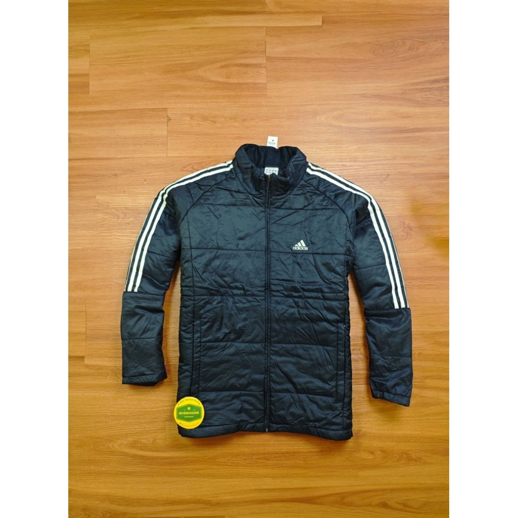 Casual sport puffer 3 stripes jacket