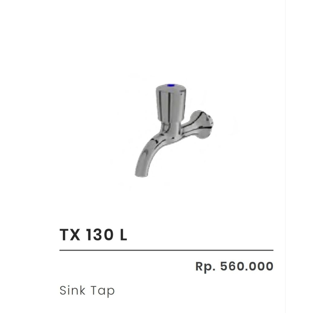 Kran Tembok TOTO TX 130 L / Kran Air TOTO TX130L / Keran Air Tembok TOTO TX130L