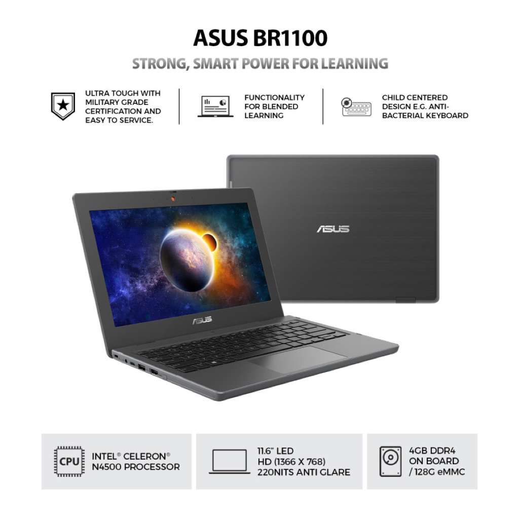 Asus BR1100FKA touchscreen Intel N4500 Ram 4 GB