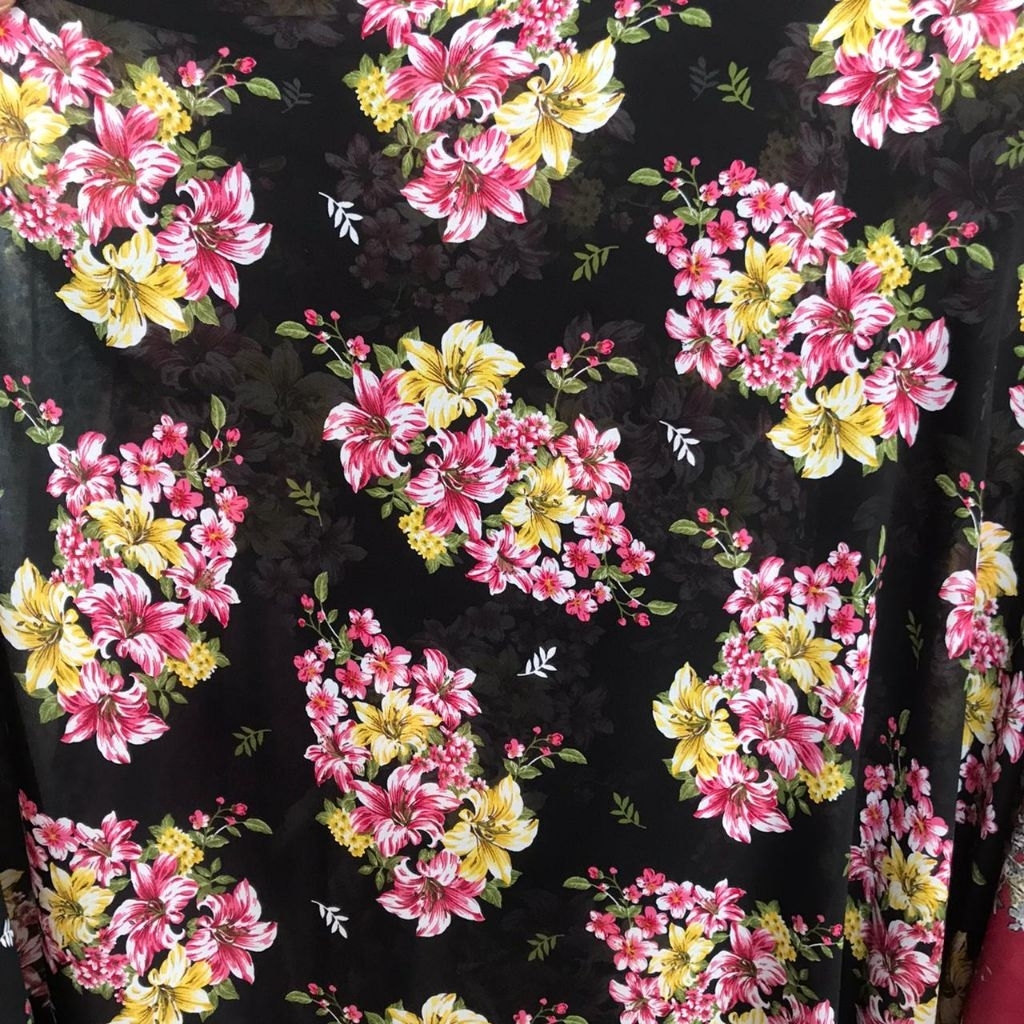 kain ceruti motif - kain ceruty motif bunga - kain ceruti premium motif bunga aj