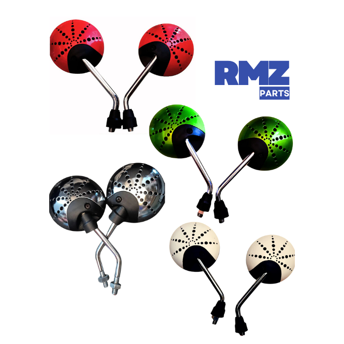 Kaca Spion Motor Model Scoopy New Bulat Retro Variasi Universal Keren Warna Menarik