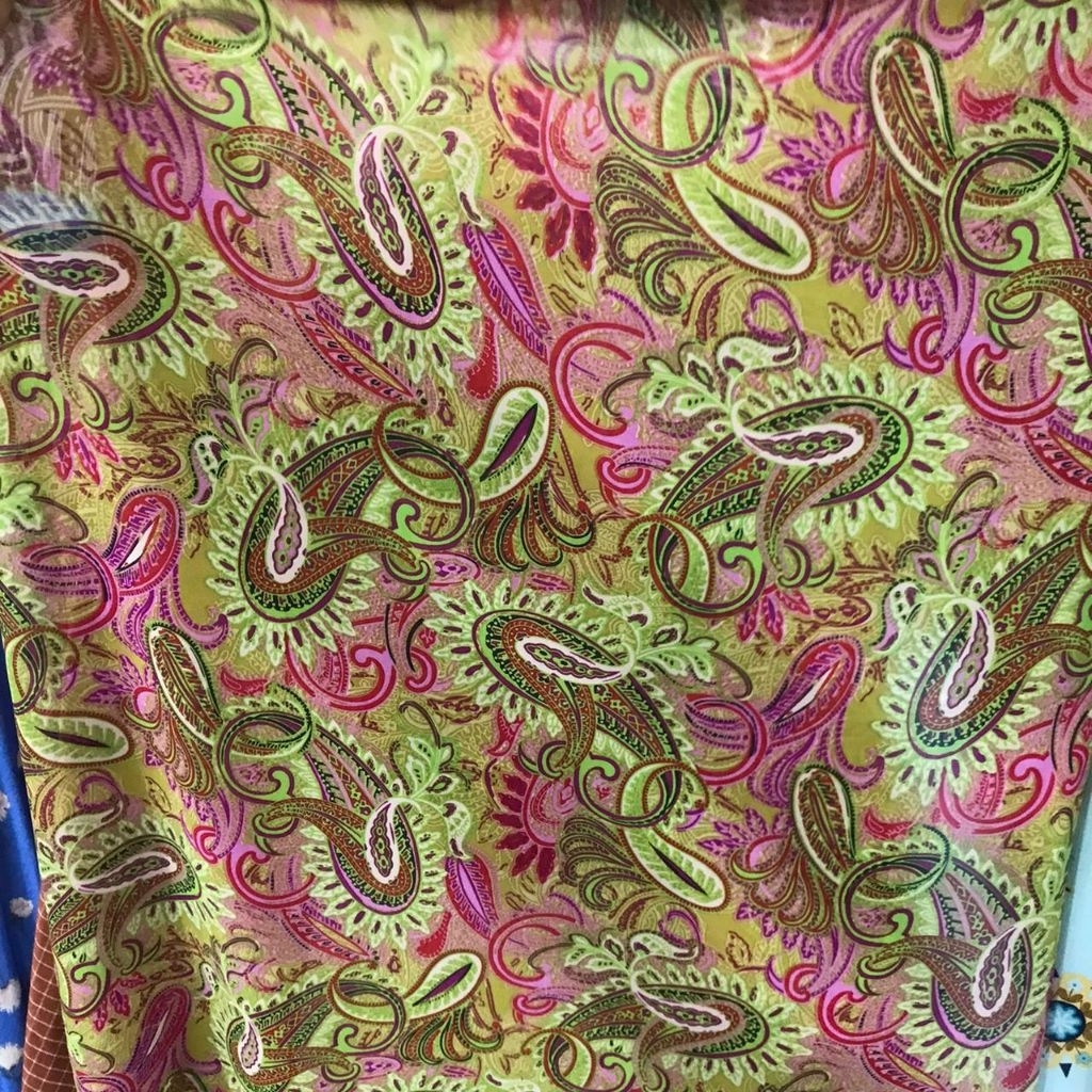 kain sifon motif - kain sifon motif bunga - kain chiffon motif bunga - kain sifon motifajj