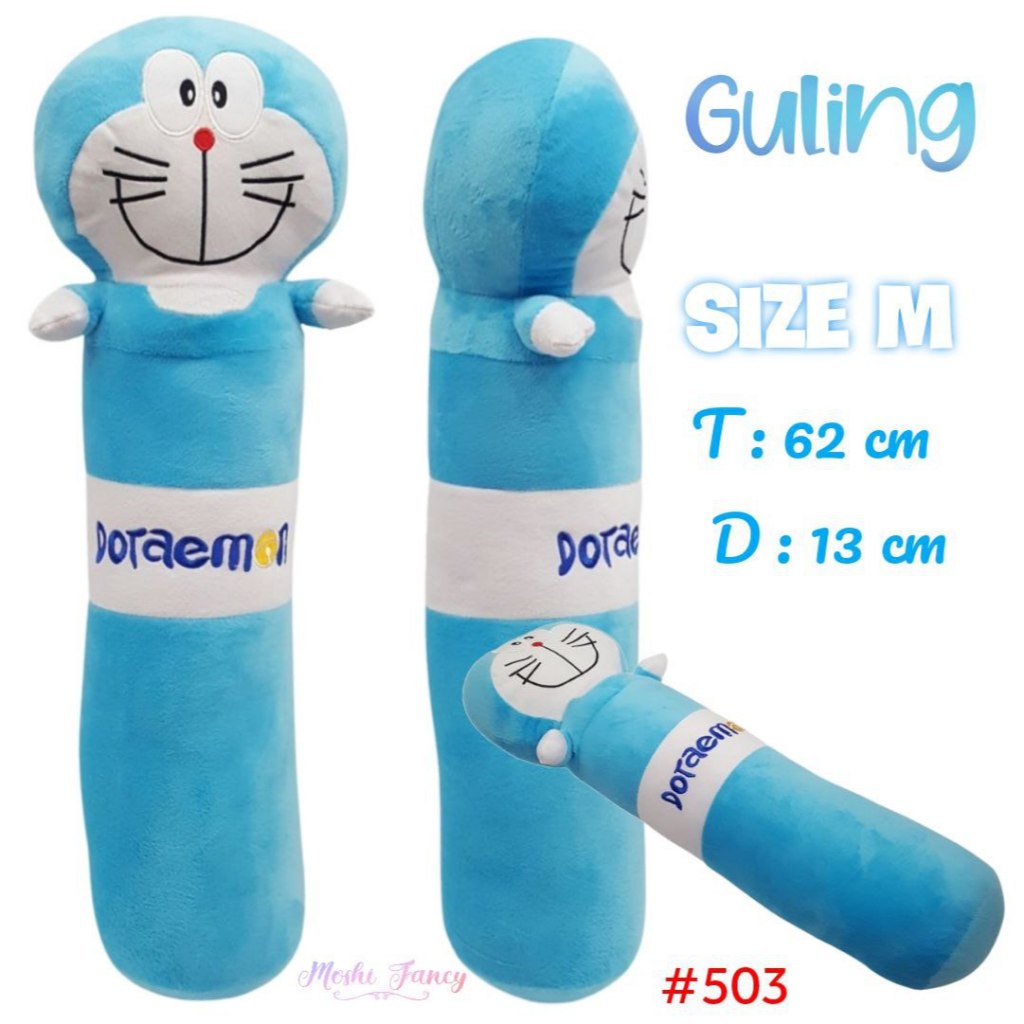 Guling Anak Laki-Laki Motif Doraemon / Guling Doraemon / Guling Boneka Impor