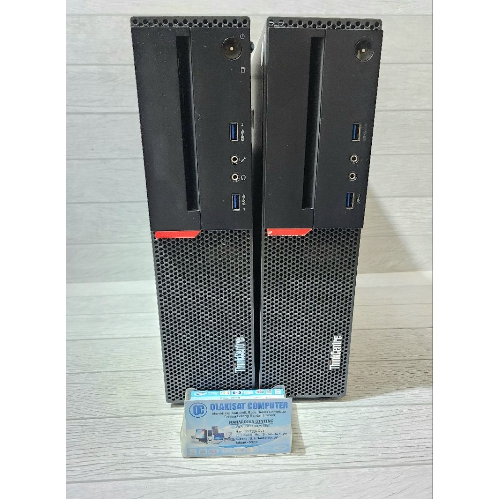 CPU LENOVO / PC LENOVO M900 SFF CORE I5 6600 GENERASI 6 RAM 32GB SSD 512GB MULUS GARANSI