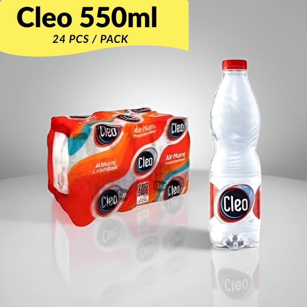 Air Mineral CLEO 550ml 1 Dus