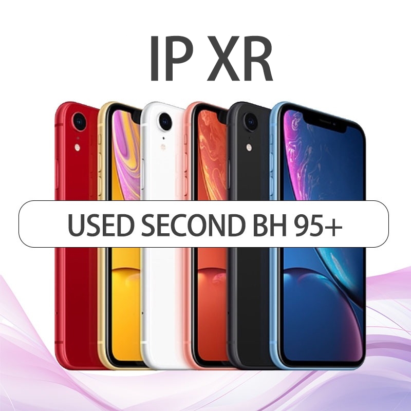 IP XR 128GB/64GB FULLSET SECOND LIKE NEW MULUS GOOD CONDITIONS