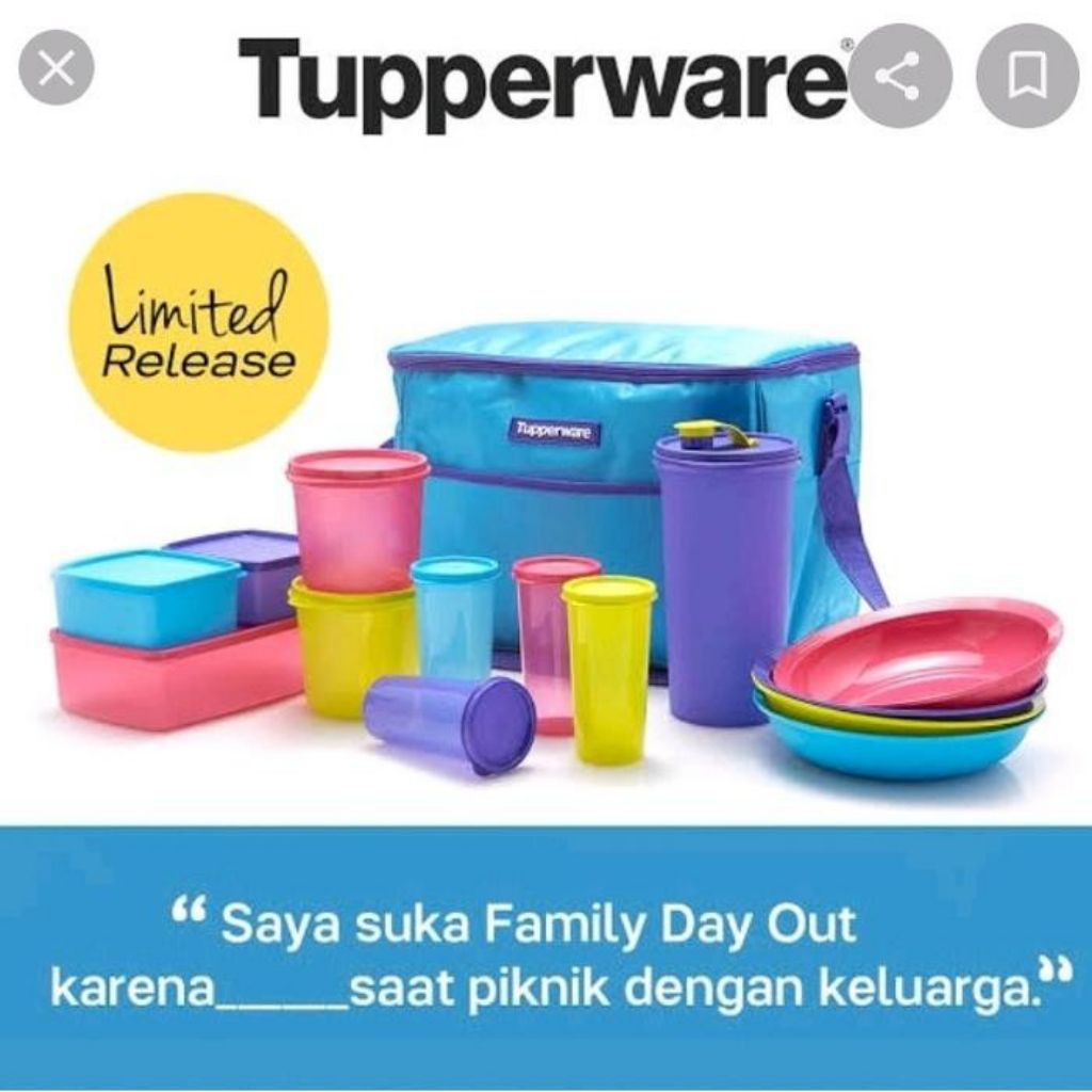 Family day out/fdo Tupperware