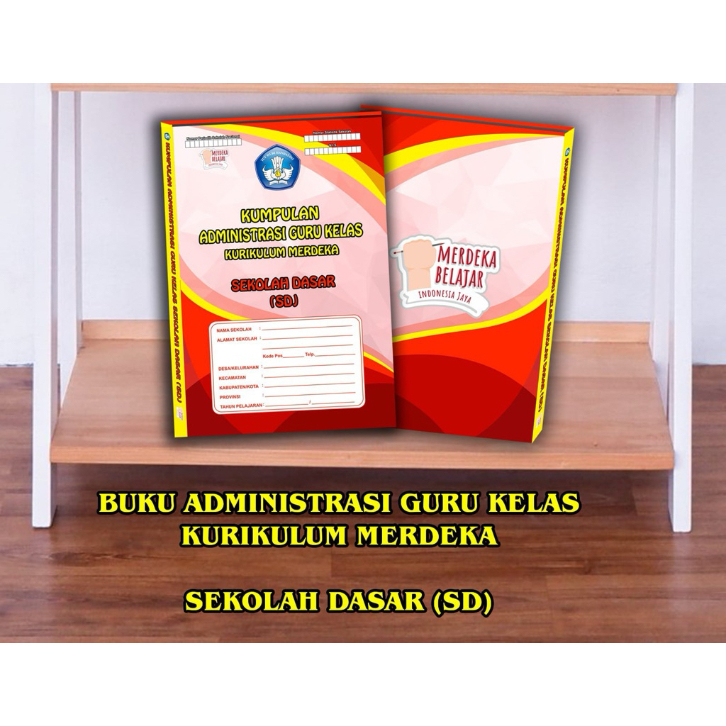 Buku ADM guru kelas kurikulum merdeka + BONUS ABSEN SISWA