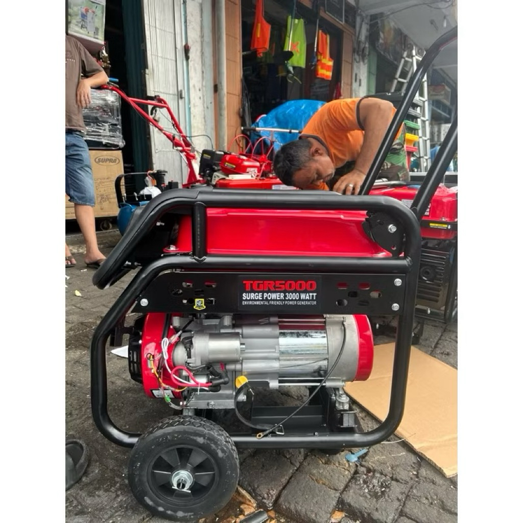 Genset 3000 Watt TIGER TGR 5000 Genset Bensin TIGER TGR5000