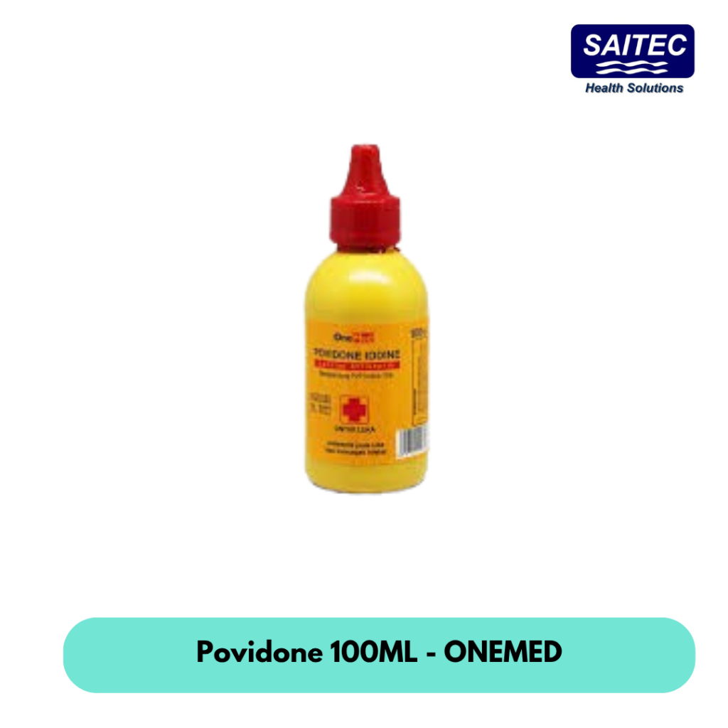 Povidone Iodine Larutan Antiseptik 100Ml - Onemed