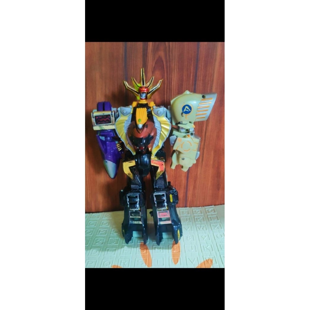 Megazord power rangers DX GAO KING bandai mix kws