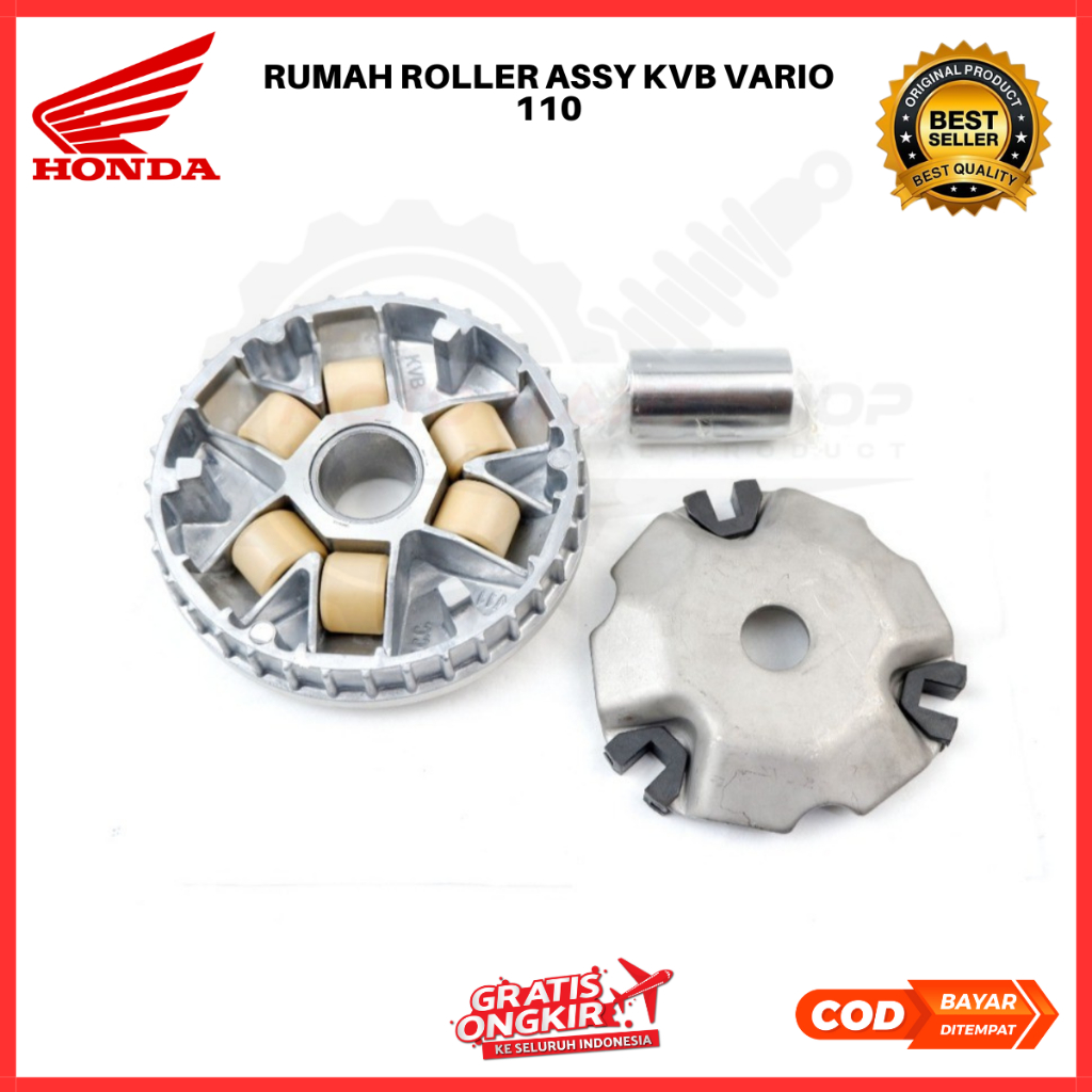 Rumah Loler Set KVB Vario 110 Karbu Techno Beat FI eSP Scoopy Spacy Puli Depan Assy KVB