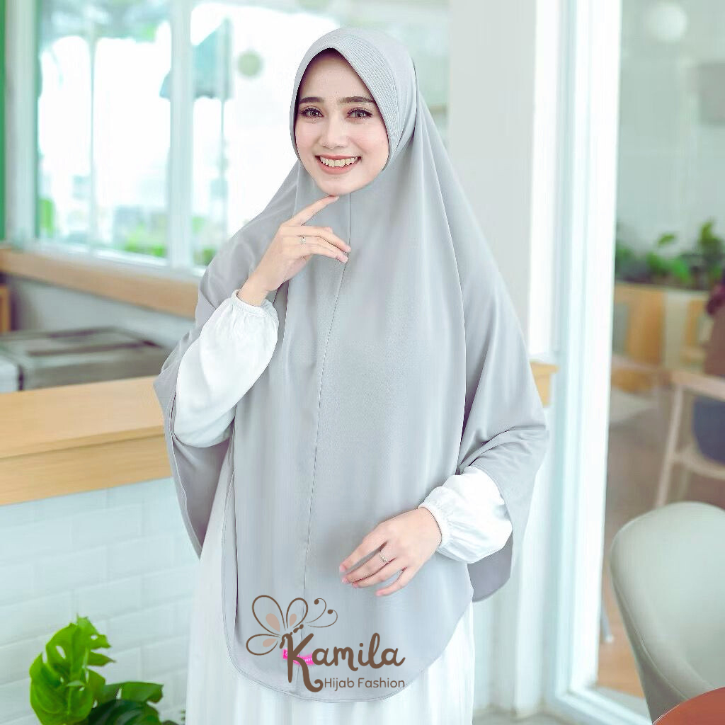 Paket Usaha Hijab Jilbab Bergo Jumbo XXL Model Oval Kodian Isi 40pcs